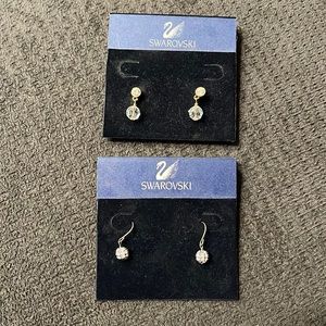 Gorgeous Swarovski dangle earrings